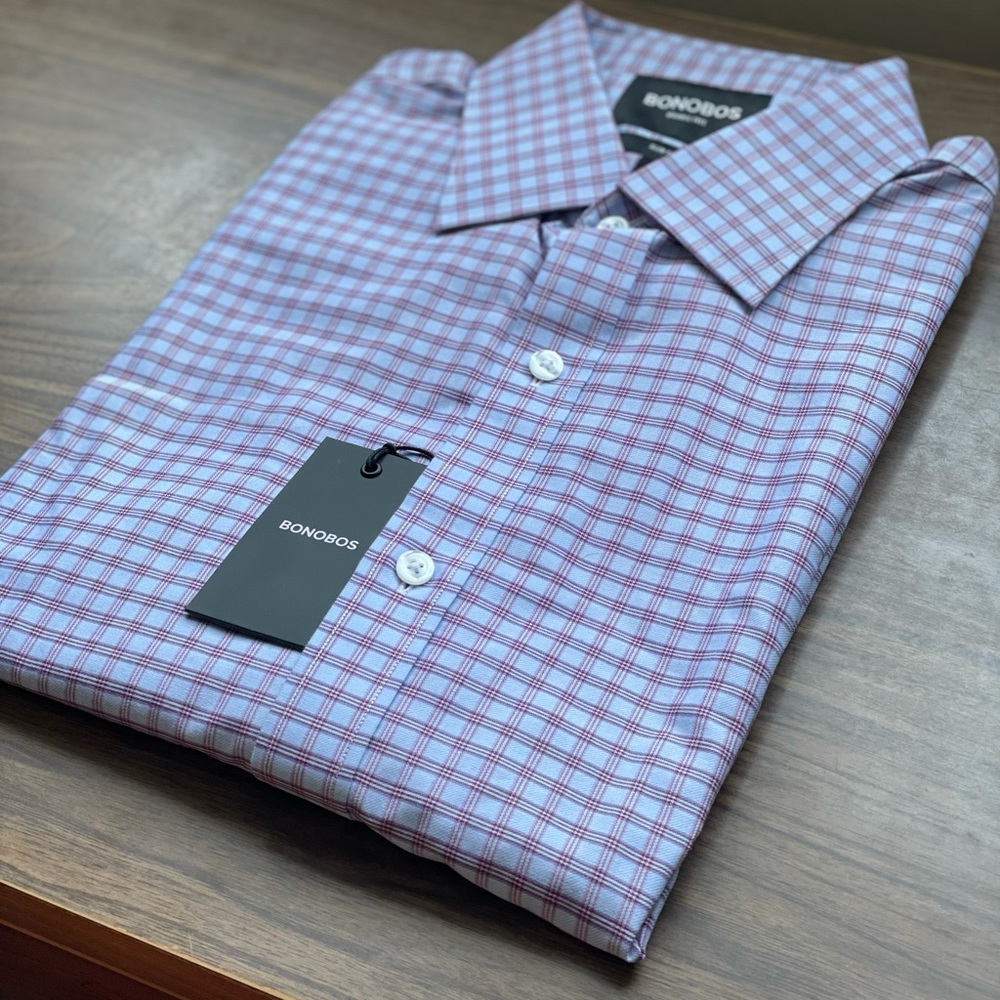 Mens Bonobos Designer Dress Shirt